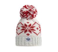 Ruby Flora Nordic Knit Reflective SuperBobble Hat