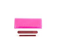 Ruby Hammer Nail Kit | Glass Nail File & Cuticle Pushy with Case | Manicure Set for Natural & Acrylic Nails | Travel Size | by Beauty Expert Ruby Hammer MBE