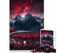 Ruby Mountain Range Jigsaw Puzzles 1000 Pieces for Teenagers Logic Train Toy Leisure Fun Smooth Cut (38x52cm)
