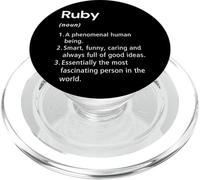 Ruby Name Definition Dictionary PopSockets PopGrip for MagSafe