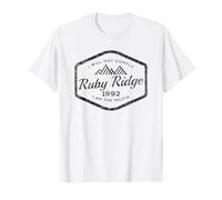 Ruby Ridge 1992 I Will Not Comply I Am the Legionnaire Badge T-Shirt