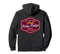 Ruby Ridge 1992 Idaho I Will Not Comply 2A Pullover Hoodie