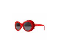 Ruby Rocks Women's Antigua Oval Sunglasses in Red Ruby Rocks Red One Size