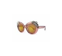 Ruby Rocks Women's Dubai Gem Detail Sunglasses in Pink Ruby Rocks Pink One Size