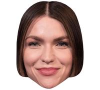 Ruby Rose (Brown hair) Big Head. Larger than life mask.