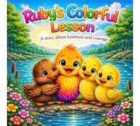 Ruby’s Colorful Lesson! Perfect short bed time story for kids. Good for all ages. Beautifully illustrated: A Story About Kindness and Courage