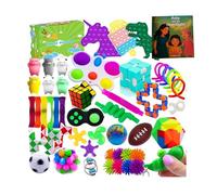 Ruby’s Sensory Set 51-Piece Sensory Toy bundle with a free Storybook for Autism, ADHD, Anxiety and SEN. Fidget Toys for kids, Calm, Focus and Confidence Gift Set.
