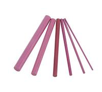 Ruby Sharpening Stone, 3000 Grits Whetstone, Round Portable Honing Stone for Knife Chisel, Lightweight Sharpener for Woodworking Home Kitchen