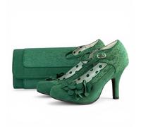 Ruby Shoo Melinda Bar Shoe with Indulgence Soles and Matching Tirana Bag