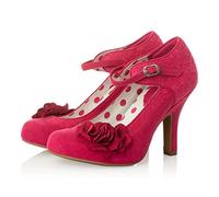 Ruby Shoo Melinda Bar Shoe with Indulgence Soles Fuchsia 6