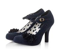 Ruby Shoo Melinda Bar Shoe with Indulgence Soles Navy 6