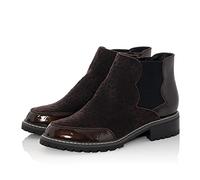 Ruby Shoo Ronni Chunky Flexible Chelsea Boot Brown Appaloosa 4