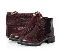 Ruby Shoo Ronni Chunky Flexible Chelsea Boot & Matching Toledo Bag