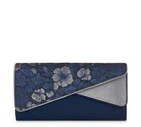 Ruby Shoo Women's Blue Sydney Envelope Clutch Bag