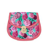 Ruby Shoo Women's Coral Floral Monaco Clutch Bag
