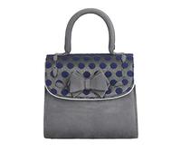 Ruby Shoo Women's Grey Spots Baltimore Top Handle Bag