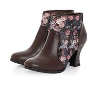 Ruby Shoo Women's Leighton Brown High Heel Boots UK 4