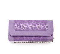 Ruby Shoo Women's Lilac Tirana Lace Clutch Bag