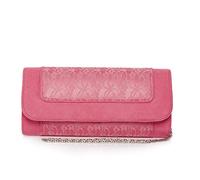 Ruby Shoo Women's Pink Tirana Lace Clutch Bag