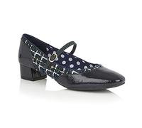 Ruby Shoo Women's Tweed Jolene Low Heel Bar Shoes UK 5