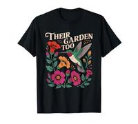 Ruby Throat Hummingbird Native Plant Host Backyard Sanctuary T-Shirt