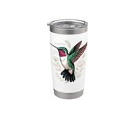 Ruby-Throated Hummingbird Garden Bird Birder Stainless Steel Insulated Tumbler