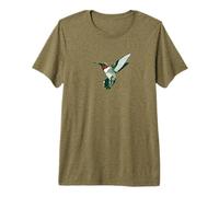 Ruby Throated Hummingbird Premium T-Shirt
