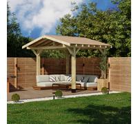 Ruby UK Ruby Premium Pergolas - Cedar Shingle Roof 3.6M Long X 3.0M Wide