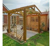 Ruby UK Ruby Premium Pergolas - Frame Only 4.2M Long X 2.4M Wide