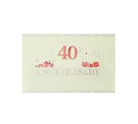 Ruby Wedding Anniversary Card - Anniversary Card 40 Years - 40th Anniversary Card - Anniversary Card for Couple - On Your Anniversary Card