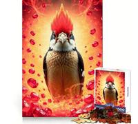 Ruby Woodpecker Stonimal 1000 Piece Jigsaw Puzzles for Teenagers Jigsaw Wise Think Toy Relax Time Clear Cut Festival Gift (50x75cm)