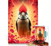 Ruby Woodpecker Stonimal 1000 Piece Jigsaw Puzzles for Teenagers Jigsaw Wise Think Toy Relax Time Clear Cut Festival Gift (50x75cm)
