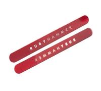RubyHammer Large Nail File Ruby Red