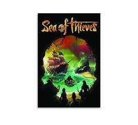 RUBYOH Sea of Thieves Character Poster, Unframed, Matte Finish, 12 x 18 inches, Living Room & Dining Room Decor