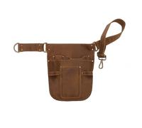 Rubys Collection™ Leather Garden Tool Belt- Gardening holster with pockets & Adjustable Waist Strap. Florist tool belt, Leather Utility Belt & Women’s Garden Tool Pouch