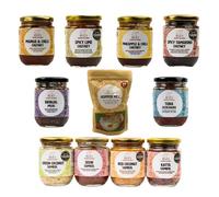 RUCI Sri Lankan Pick-Any-6 Selection Box | Sambols, Chutneys, Hopper Mix or Curry Kits | Premium Gift Box | Vegan & Gluten-Free Options