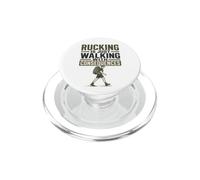 Rucking Is Just Walking With Consequences Funny Rucker PopSockets PopGrip for MagSafe