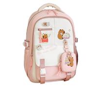 Rucksack - Stilvoller Großer Studenten | Modeller Damen Mit Großem Fassungsvermögen | 45 cm Nylon Mit Verstellbaren Schultergurten, Vielseitig Für Schule, Reisen, Wochenendtrips,