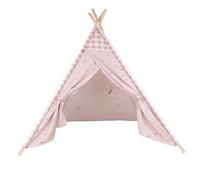 rucomfy Beanbags Kids Teepee Tent, Soft Indoor Play Den, Machine Washable Durable Fabric Canopy for Cosy Themed Spaces and Imaginative Play (Whimsical Wonder)
