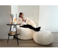 rucomfy Beanbags rucomfy Snug Cinema Chair - Oat, Cream