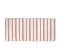 rucomfy Beanbags Rucomfy Dusky Pink Water Resistant Indoor Or Outdoor 2 Seater Double Bench Seat Pad Cushion