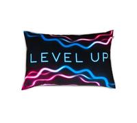 rucomfy Beanbags Rucomfy Gaming Level Up Cushion 40X60Cm - Soft & Supportive Gamer Pillow