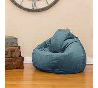 rucomfy Beanbags Rucomfy Indoor Adults Classic Slouchbag Bean Bag Chair - Velvet Lounge Seat