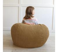 rucomfy Beanbags rucomfy Indoor Classic Kids Bean Bag Chair - Jumbo Cord Slouchbag in Light Brown rucomfy Beanbags Light Brown