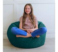 rucomfy Beanbags rucomfy Indoor Classic Kids Bean Bag Chair - Jumbo Cord Slouchbag in Teal rucomfy Beanbags Teal