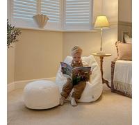 rucomfy Beanbags rucomfy Kids Snuggle Chair - Oat, Cream