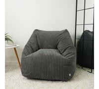 rucomfy Beanbags rucomfy Jumbo Cord Large Snuggle Chair - Slate Grey, Grey