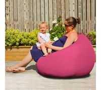 rucomfy Indoor Outdoor Bean Bag - Pink