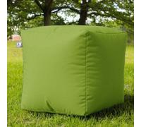 rucomfy Beanbags Rucomfy Indoor Or Outdoor Water Resistant Cube Beanbag Footstool