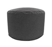 rucomfy Beanbags rucomfy Indoor Pouffe Bean Bag - Barley Ottoman Footstool in Charcoal rucomfy Beanbags Charcoal
